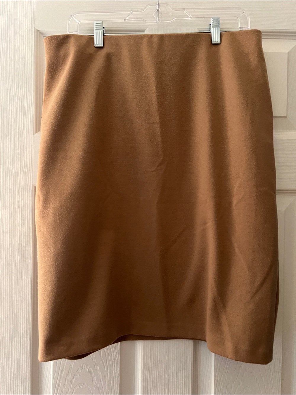 Philosophy Caramel Brown Pencil Skirt